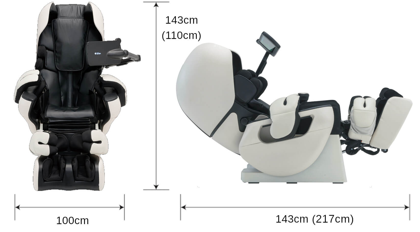 Massage Chair Size